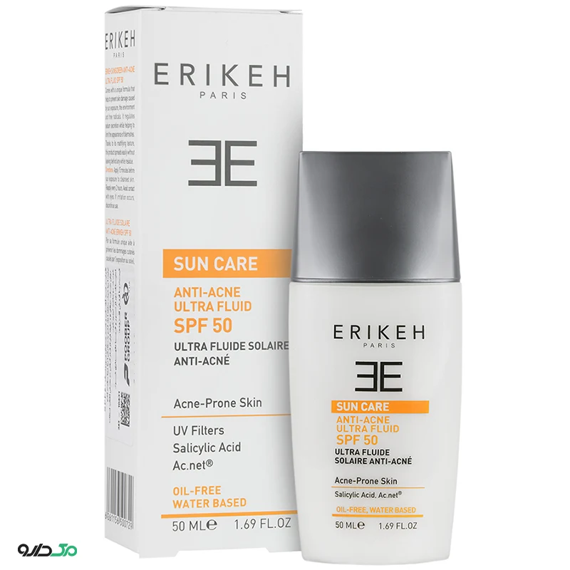 فلوئید ضد آفتاب و ضد جوش SPF50 اریکه